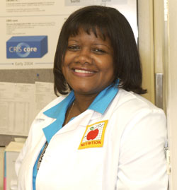 Antoinette Colbert, B.S., Registered Dietetic Technician (RDT), Clinical Center, National Institutes of Health, Bethesda, Maryland