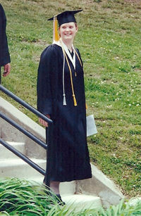 Jil Koshiol college graduation, Chapel Hill, North Carolina
