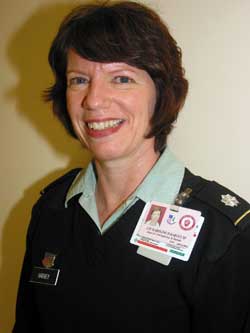 Lieutenant Colonel (Lt. Col.) Karoline D. Harvey, Occupational Therapist, Internship Director of Occupational Therapy, Walter Reed Army Medical Center, Washington, D.C.