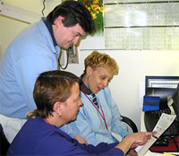 Wade and colleagues reviewing blood donor records